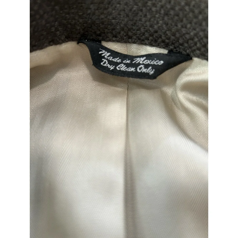 Joseph & Lyman 100% Cashmere Blazer Brown 40 3Btn Luxury Sport Coat